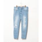 「The DUFFER of ST.GEORGE」 スキニーデニムパンツ LARGE ブルー メンズ