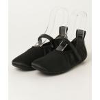 バレエシューズ パンプス ベルクロスニーカーバレエシューズ