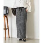 スカート ストレッチデニムスカート