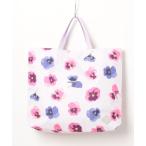 ミックススミレプリントレッスンバッグ