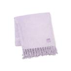  bed постельные принадлежности go-tis гладкий slow ( покрывало на колени ) весна лето тонкий 1700×1300 light purple нежный микроволокно 