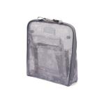 ポーチ クラシックフラワー メッシュ ツールスタンドポーチ ダークグレー ペン立て ペンケース デスク収納 文具 ポーチ レディース