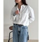 ショッピング綿100 ブラウス シャツ COTTON BASIC シャツ レディース