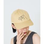 キャップ 帽子 「LY」Letter cap　レトロ 刺繍 ロゴ キャップ レディース