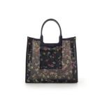 ショッピングトートバッグ トートバッグ フラワーモチーフチュール トートバッグ レディース