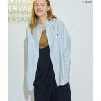 ブラウス シャツ 「Mickey＆Friends」ボタンダウンシャツ レディース