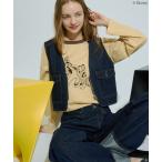 tシャツ 「Mickey＆Friends」フロッキーリンガーT レディース