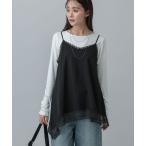 ニット セーター MATINEE LINE/アシメニットキャミチュニック/640374 レディース