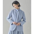 ジャケット テーラードジャケット Curensology(カレンソロジー)/「C.S.G」ストライプジャケット レディース