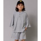 ショッピング服 セットアップ 「ワッフル」ヘンリーネックセットアップ「PAIRMANON STREET」 キッズ 子供服 男の子 女の子