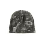 ニット帽 ニットキャップ Casselini / フォトプリントビーニー レディース