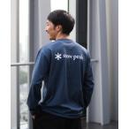 ショッピングau tシャツ 「オンライン限定」Snow Peak Logo Pocket L/S T-Shirt 長袖 ロンT Tシャツ メンズ レディース
