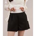 パンツ ハイウエストショートパンツ レディース