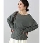 tシャツ オパールシアー天竺長袖プルオーバー レディース