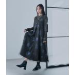 ワンピース フラワーシアーレイヤーワンピース(HARE)