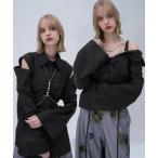 ブラウス シャツ マルチWAYオフショルシャツ(HARE) レディース