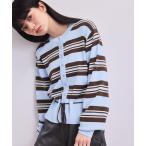 カーディガン 「WEB限定」バイカラーカーディガン/接触冷感 レディース