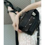 トートバッグ 「GANNI for ADAM ET ROPE'」Re-Tech Logo Print Mini Tote レディース