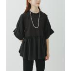 tシャツ 「サステナブル」バウンスカフスプルオーバー レディース