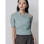 ニット セーター ZIPカシュクールハー