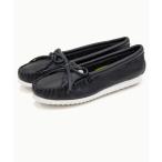 ショッピングMINNETONKA 「Minnetonka」 モカシンシューズ 6.5 ブラック レディース