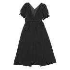「EATME」 半袖ワンピース MEDIUM ブラック レディース