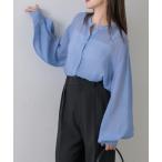 「NEUNA」 長袖ブラウス FREE 