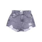 ショッピングショートパンツ 「GYDA」 デニムショートパンツ X-SMALL ブラック レディース