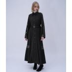 ワンピース 2WAYソデアキシアージャガードワンピース(HARE)