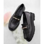 ローファー 「PARADIS COULEUR」メタルバーフリンジローファー(361610) レディース