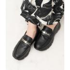 ローファー 「PARADIS COULEUR」メタルチェーンローファースニーカー(361611) レディース