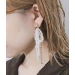  серьги большой лента жемчуг серьги женский 