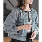 デニムジャケット gジャン ショート丈フ