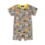 ベビー服 ロンパース コミックファニーゴリラ ショートオール