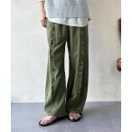  брюки [WEB ограничение ] оборка линия брюки женский 