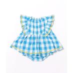 ベビー服 ロンパース Bpop うねうねシャツワンピボディオール