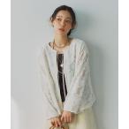 ブラウス シャツ ダブルフロントフラワージャガードブラウス レディース