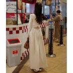 ワンピース バックオープンドッキングワンピース