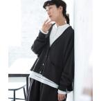 カーディガン やさしいスミクロのカーディガン レディース