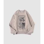  футболка тренировочный C.E /si-i-cavempt MD Ostension CREW NECK BEIGE мужской женский 