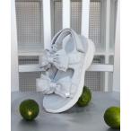 サンダル サテンリボンスポーツサンダル レディース