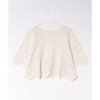 ニット セーター クロシェ編みプルオーバー レディース