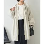 コート アウター バルーンスリーブコート レディース