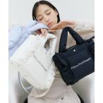 トートバッグ パフフリルトート レディース