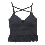 キャミソール レースカップ付きキャミソール