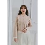 コート アウター HLT Logo Knit Varsity Jacket レディース