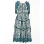 「Dorry Doll」 半袖ワンピース M ダークグリーン レディース