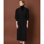 「DRESSTERIOR」 半袖ワンピース 36 ブラック レディース
