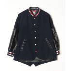 「FRAPBOIS half」 スタジャン 1 ネイビー レディース