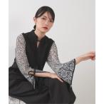 「Kana」 オールインワン M ブラック×ホワイト レディース